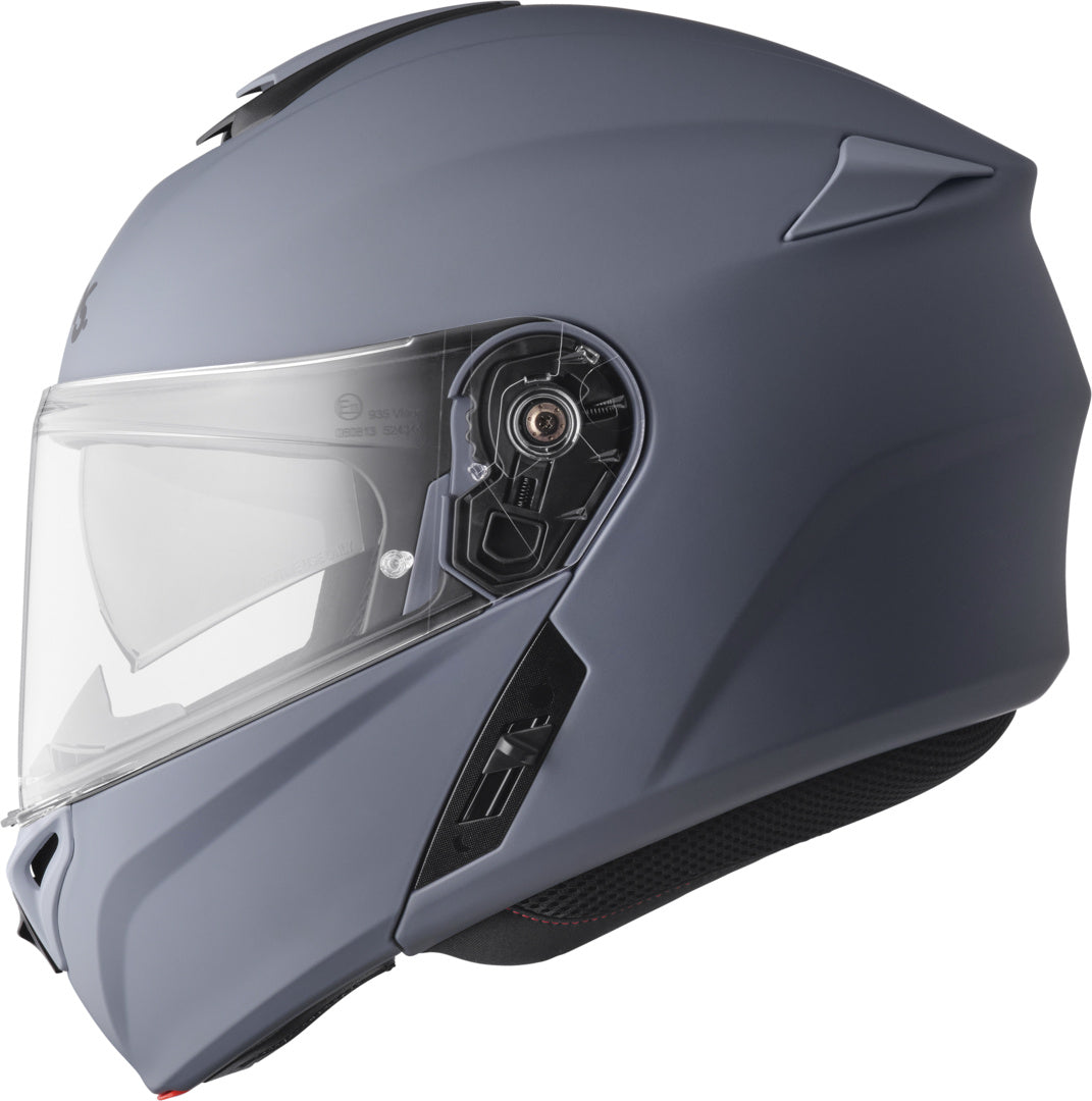 Gms Klapphelm Aperio grau matt
