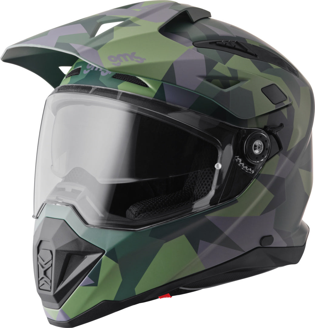 Gms Adventus Camo matt grün-schwarz