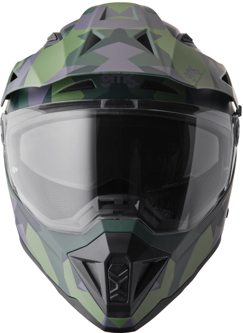 Gms Adventus Camo matt grün-schwarz