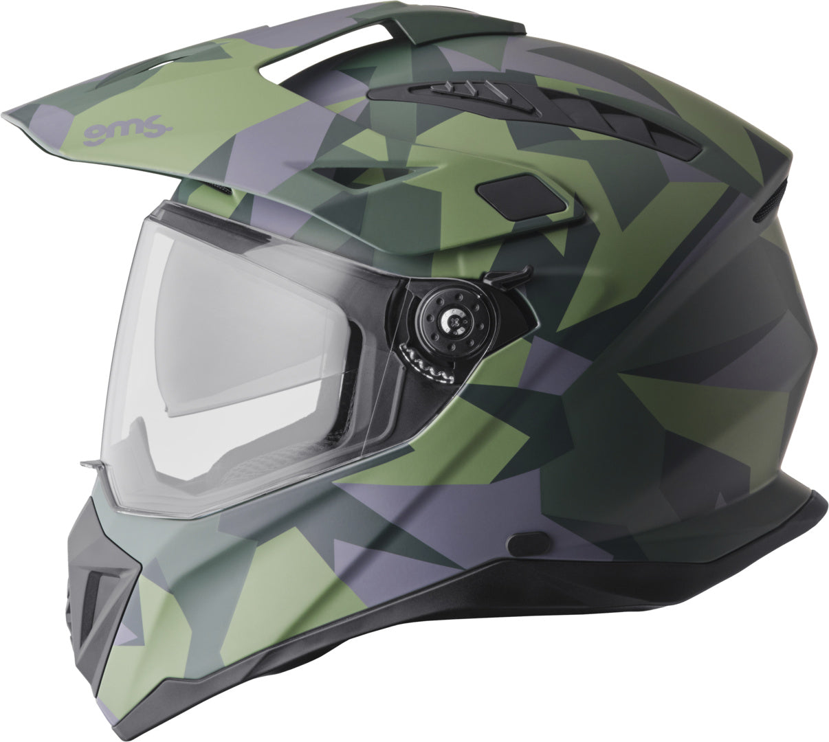 Gms Adventus Camo matt grün-schwarz