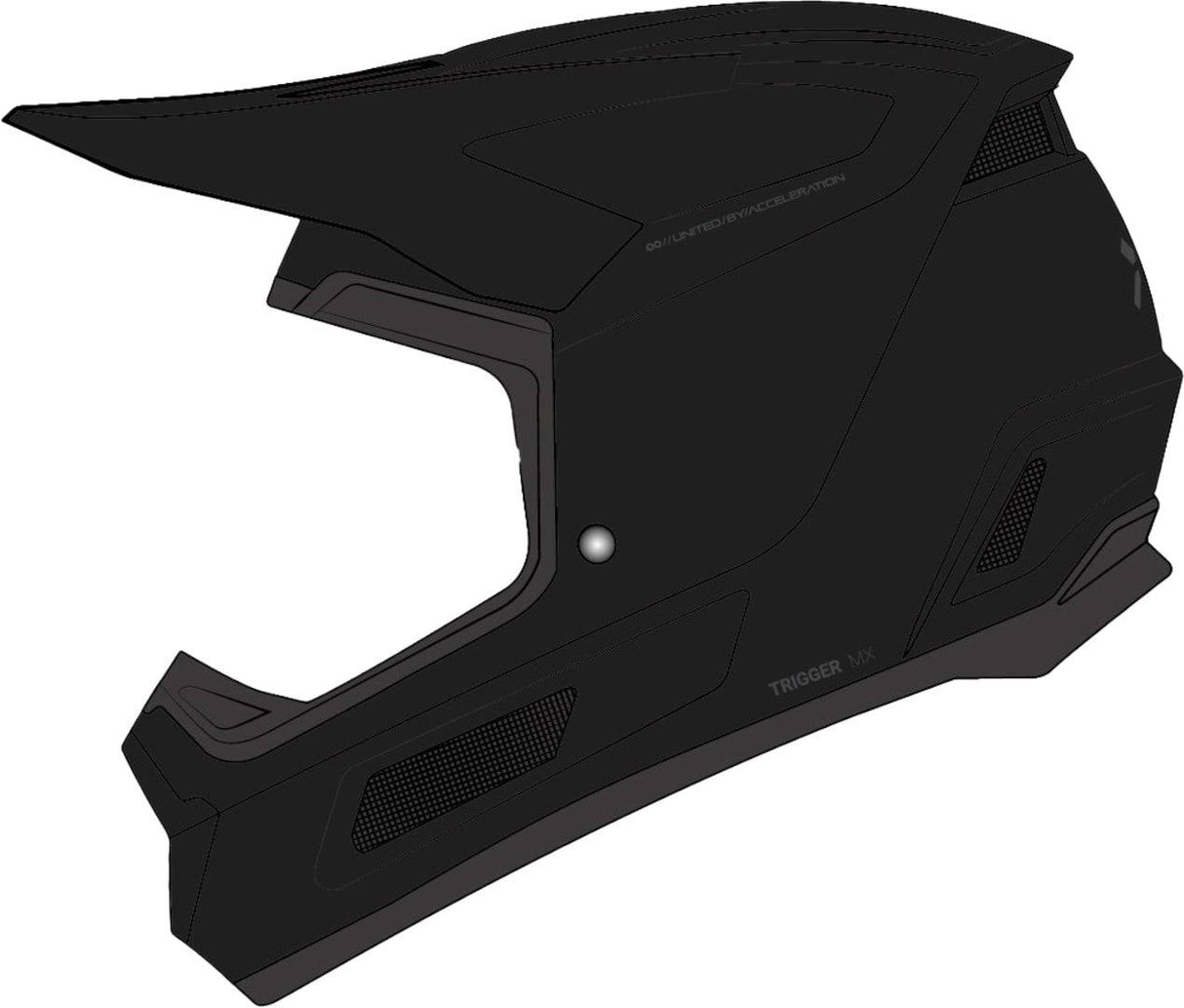 iXS Trigger MX 1.0 Chalky MIPS Integralhelm in weiß mit Belüftungsöffnungen und MIPS-Sicherheitsvorrichtung für Fahrradfahren