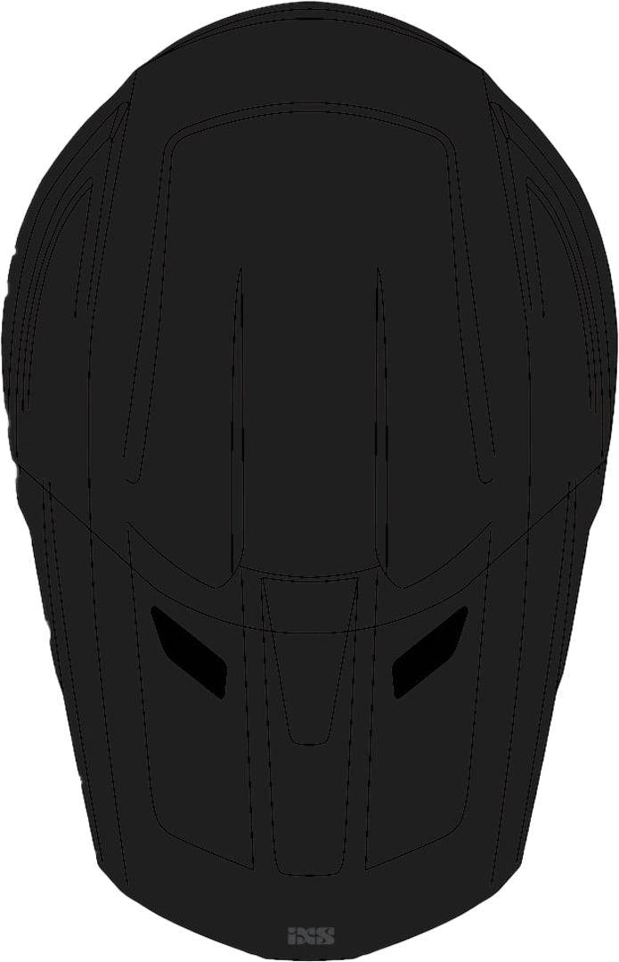 iXS Trigger MX 1.0 Chalky MIPS Integralhelm, schwarz-weiß, mit Belüftungsöffnungen und MIPS-Schutz für Radfahrer