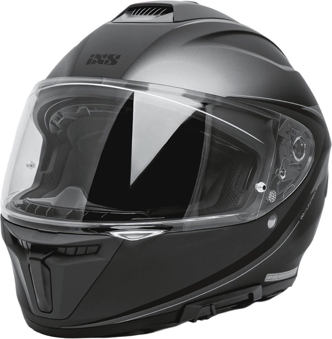 iXS Rapid 1.0 Grafik Integralhelm matt anthrazit