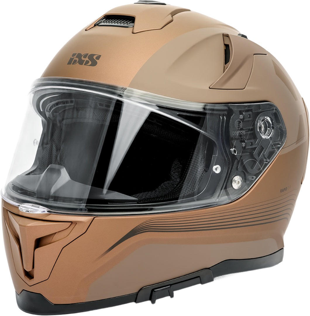 iXS Rapid 2.0 Grafik Integralhelm matt braun-grau