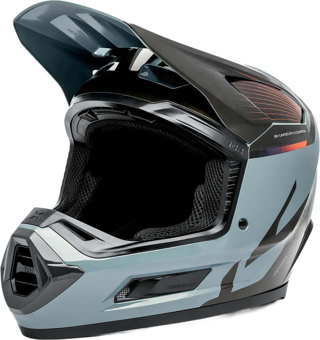 iXS Trigger MX 1.0 MIPS Fullface grau-schwarz