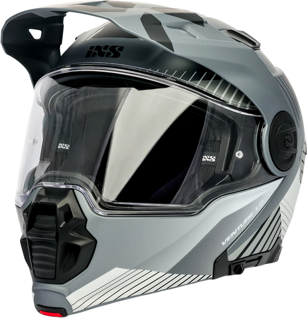 iXS Venture 1.0 Klapphelm matt schwarz-anthrazit