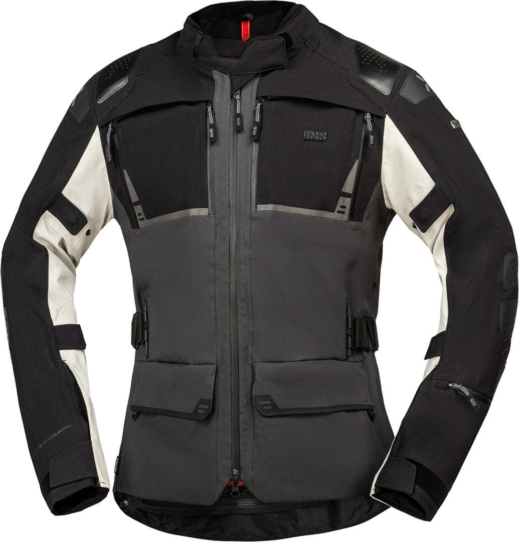 iXS Tourster-STX 2.0 Laminatjacke dunkelgrau-schwarz-cool grey