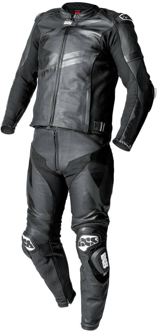 iXS Ace 1.0 Lederkombi Zweiteiler Schwarz