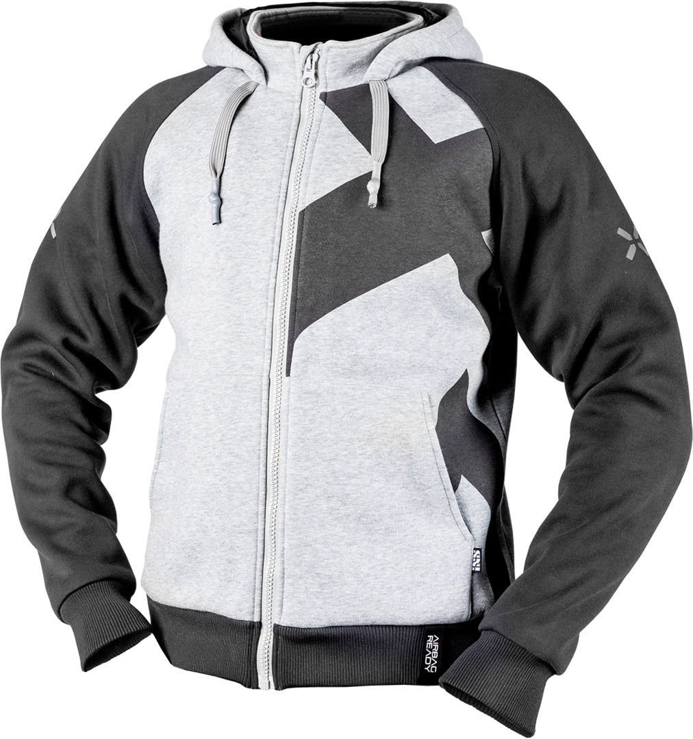 iXS Rapid 1.0 Hoodie cool grey-dunkelgrau