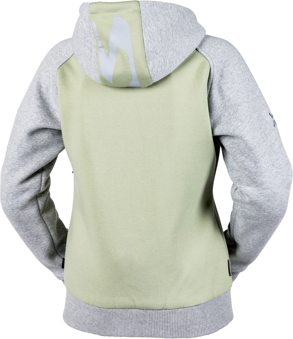 iXS Damen Rapid 1.0 Hoodie hellgrün-cool grey