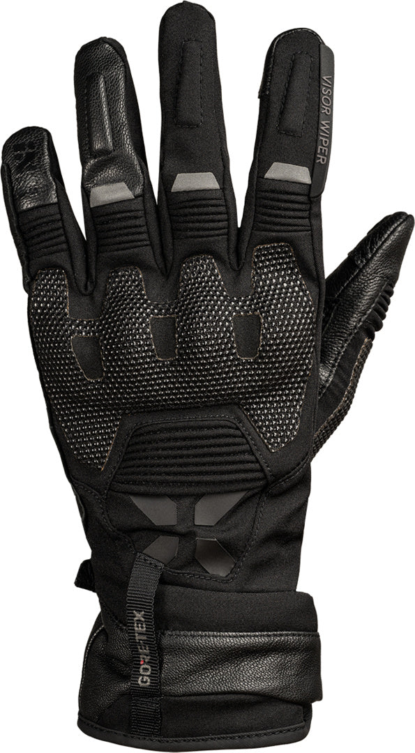 iXS Damen Tourster-GTX 1.0 Laminathandschuhe schwarz-dunkelgrau