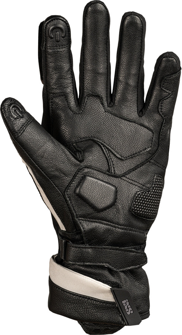 iXS Damen Tourster-GTX 1.0 Laminathandschuhe schwarz-cool grey-dunkelgrau