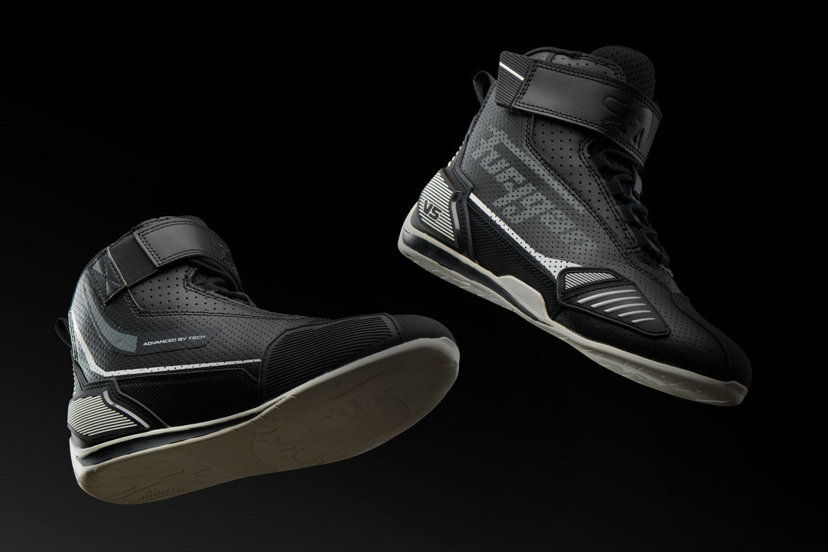 Furygan Schuhe V5 D3O Vented Schwarz-Weiß