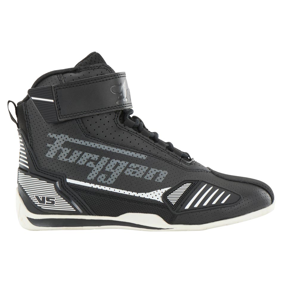 Furygan Schuhe V5 D3O Vented Schwarz-Weiß