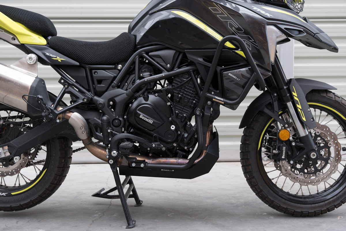 Yakk EXP Sturzbügel für Benelli TRK 702/702X 22- Schwarz – Ansicht 3
