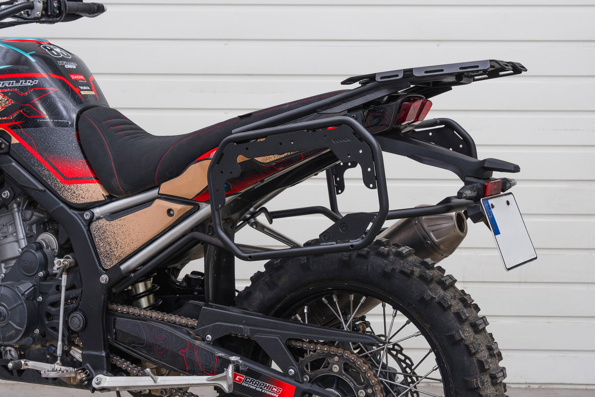 Yakk EXP Seitenkofferträger für Kove 800X Rally 24- Schwarz – Ansicht 2