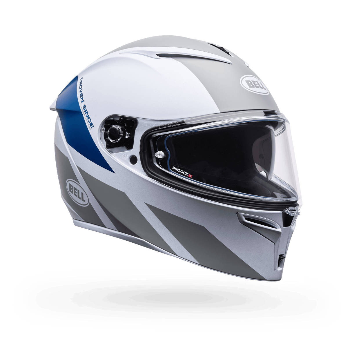 Bell Lithium Mips Tech Weiss/Grau Integralhelm