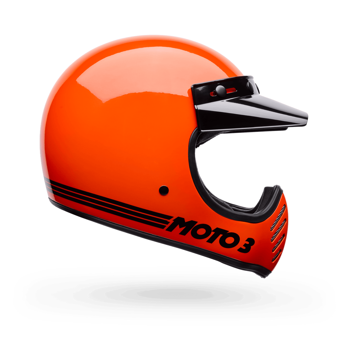 Bell Moto-3 Classic Gloss Orange Motocrosshelm