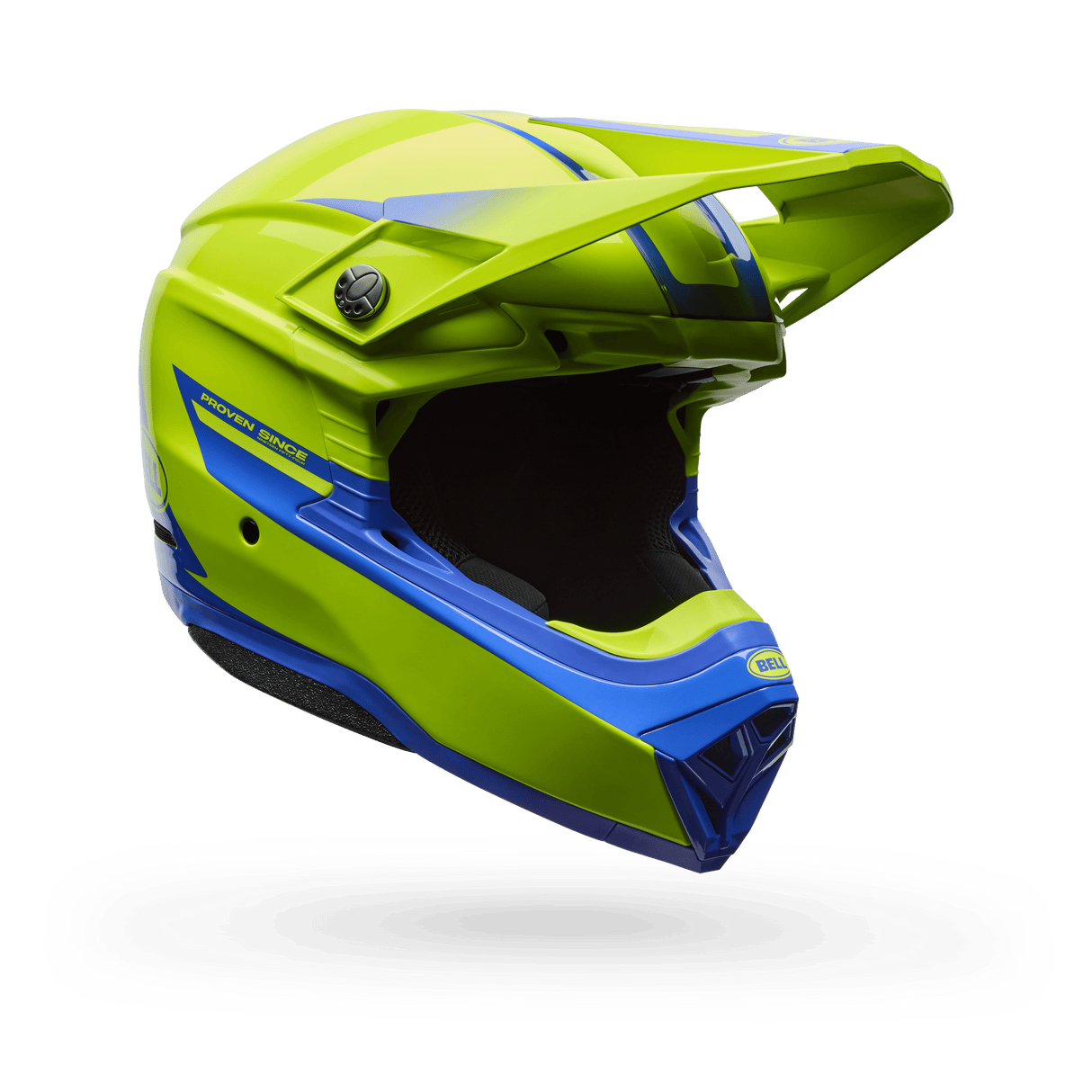 Bell Moto-10 Mips Fade Fluoreszierendes Gelb Motocrosshelm