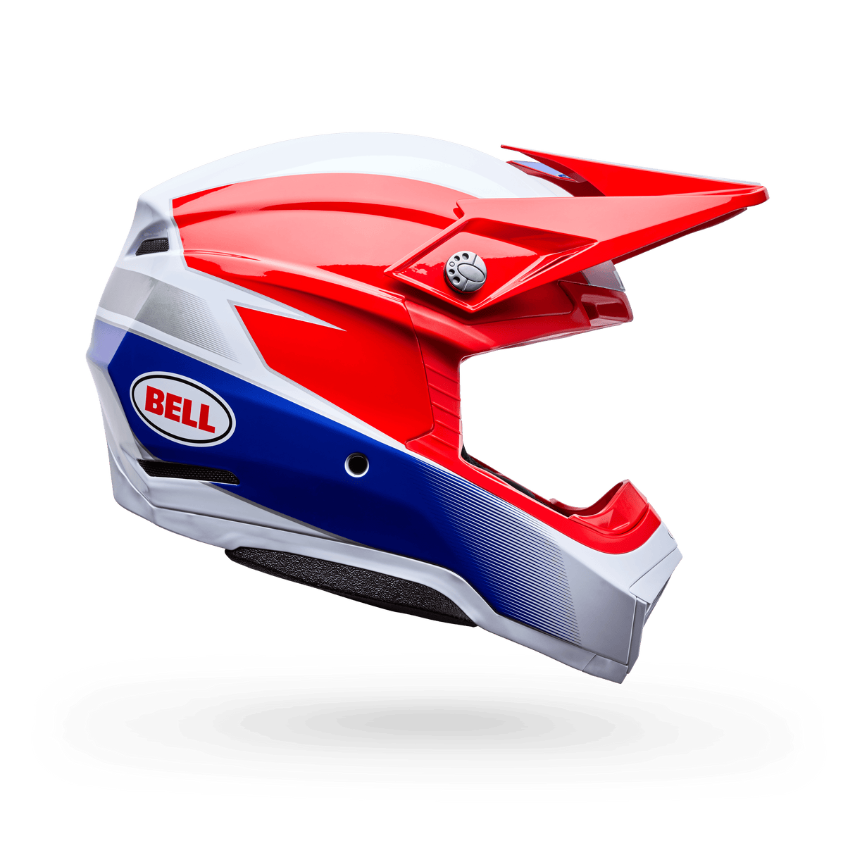 Bell Moto-10 Mips Falcon Rot/Weiss Motocrosshelm
