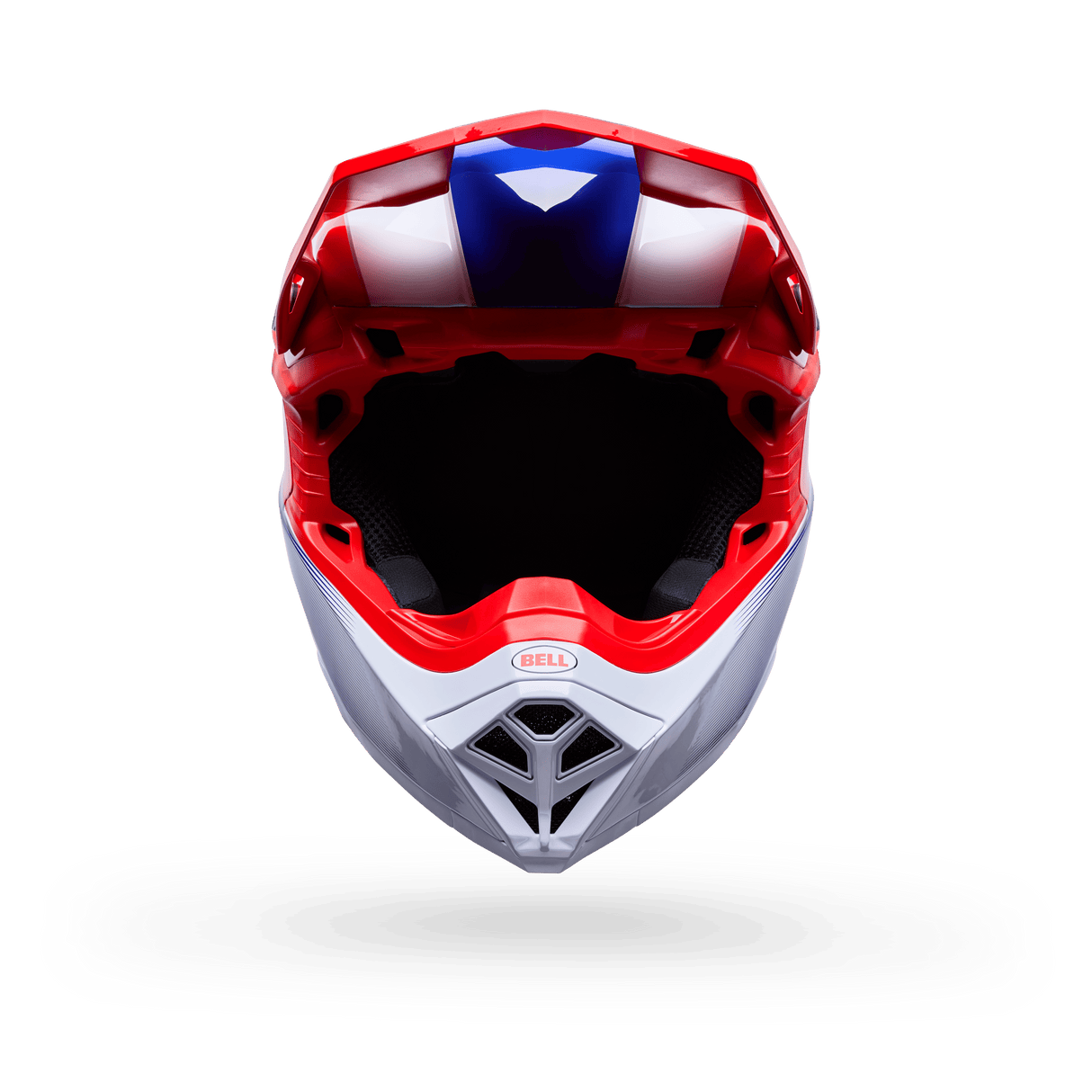 Bell Moto-10 Mips Falcon Rot/Weiss Motocrosshelm