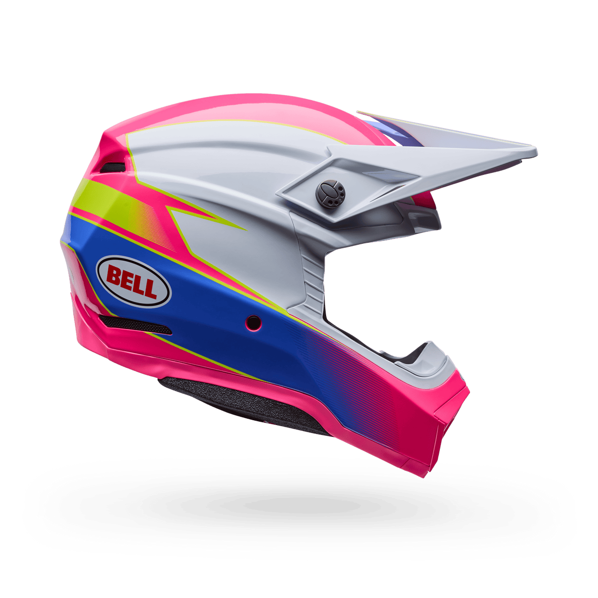 Bell Moto-10 Mips Falcon Weiss/Rosa Motocrosshelm