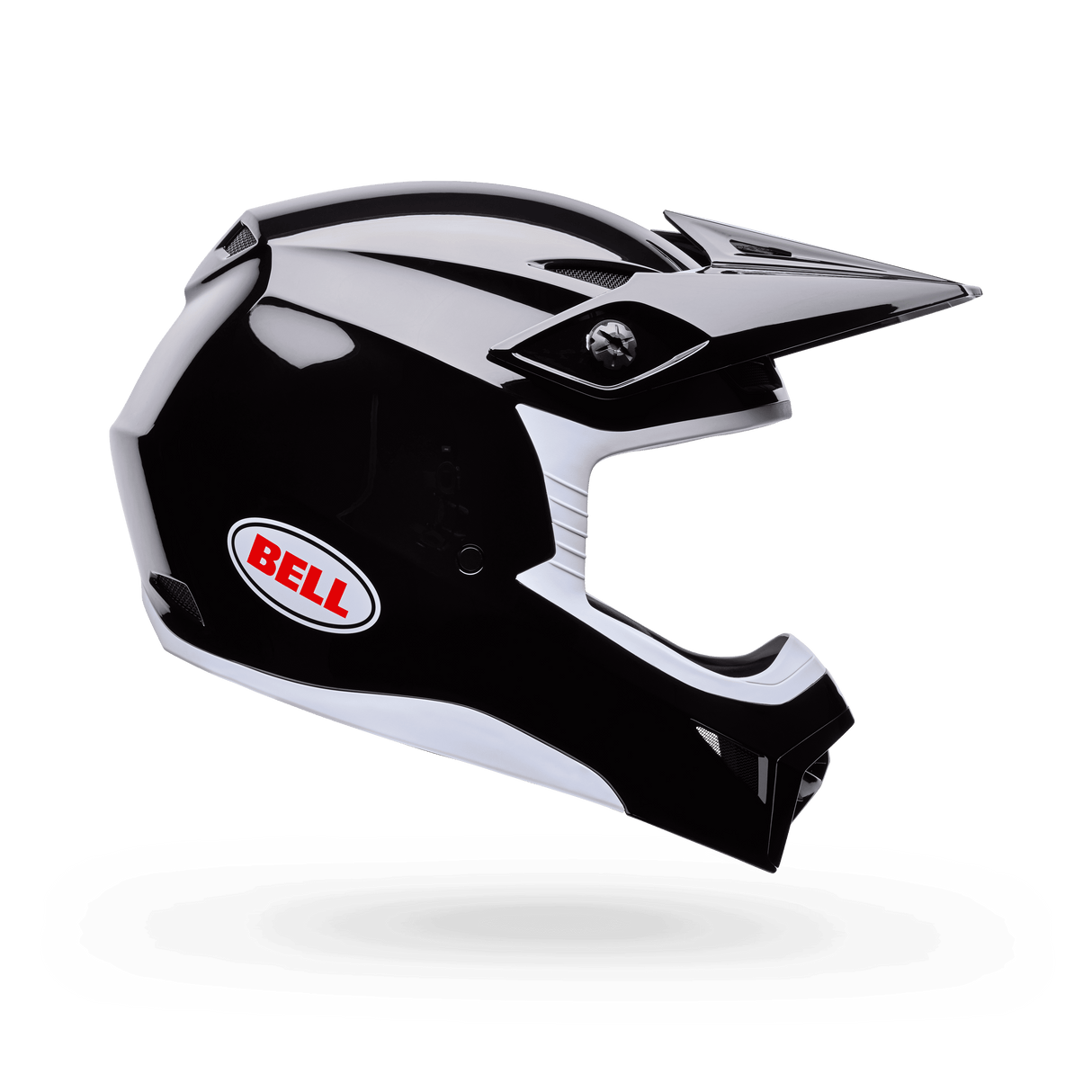 Bell Kinder Mx-10 Mips Solid Schwarz Motocrosshelm