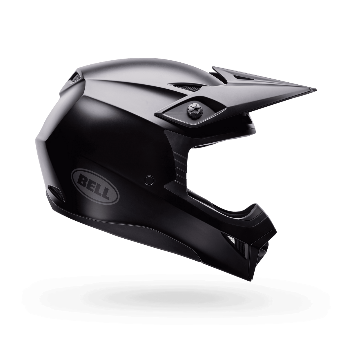 Bell Kinder Mx-10 Mips Solid Mattschwarz Motocrosshelm