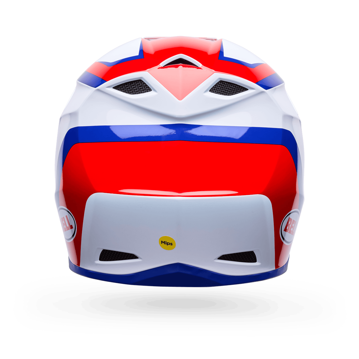 Bell Kinder Mx-10 Mips Dyno Rot/Weiss Motocrosshelm