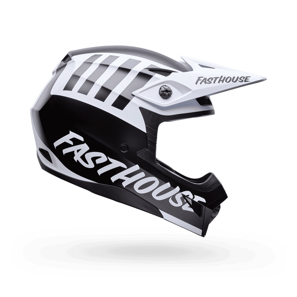 Bell Mx-10 Mips Fasthouse Schwarz/Weiss Motocrosshelm