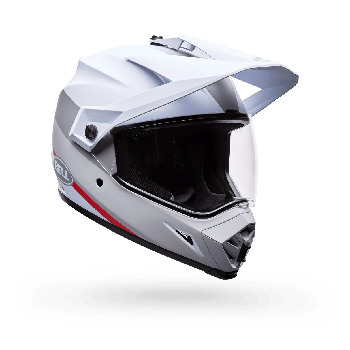 Bell Mx-9 Adventure Mips Trail Weiss/Rot Endurohelm