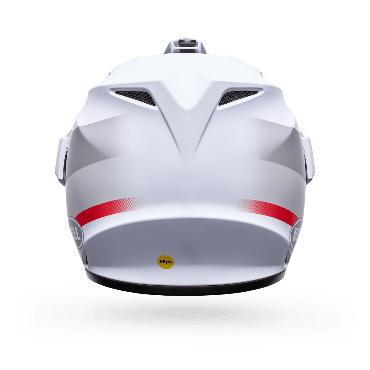 Bell Mx-9 Adventure Mips Trail Weiss/Rot Endurohelm