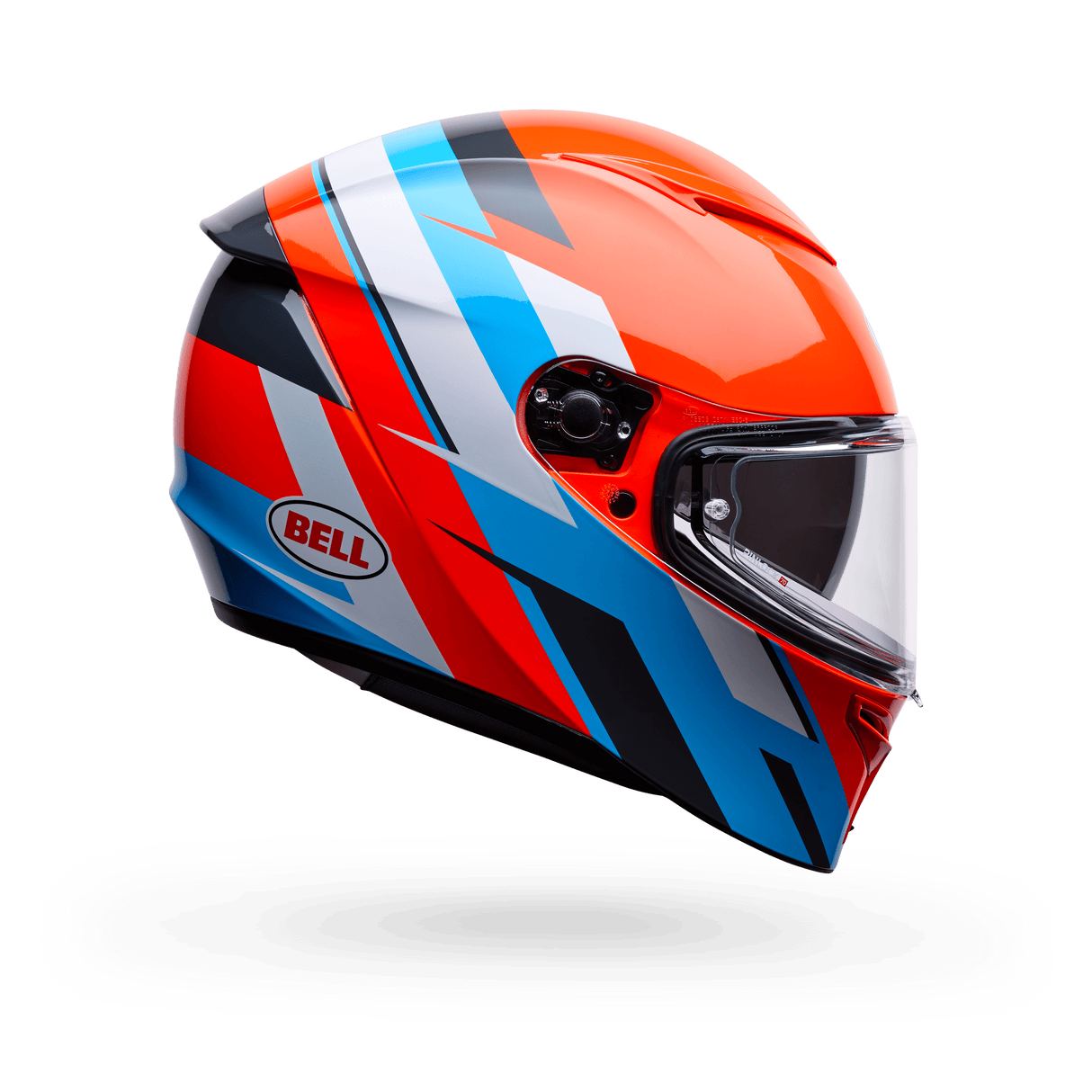 Bell Lithium Nova Orange/Blau Integralhelm