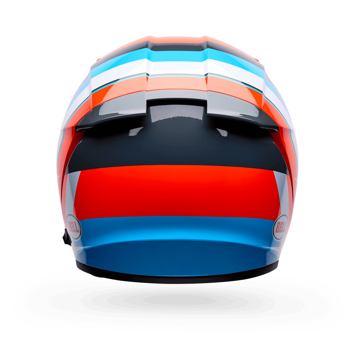 Bell Lithium Nova Orange/Blau Integralhelm