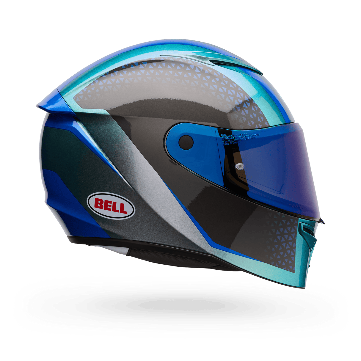 Bell Lithium Mips Plus Blip Silber Integralhelm