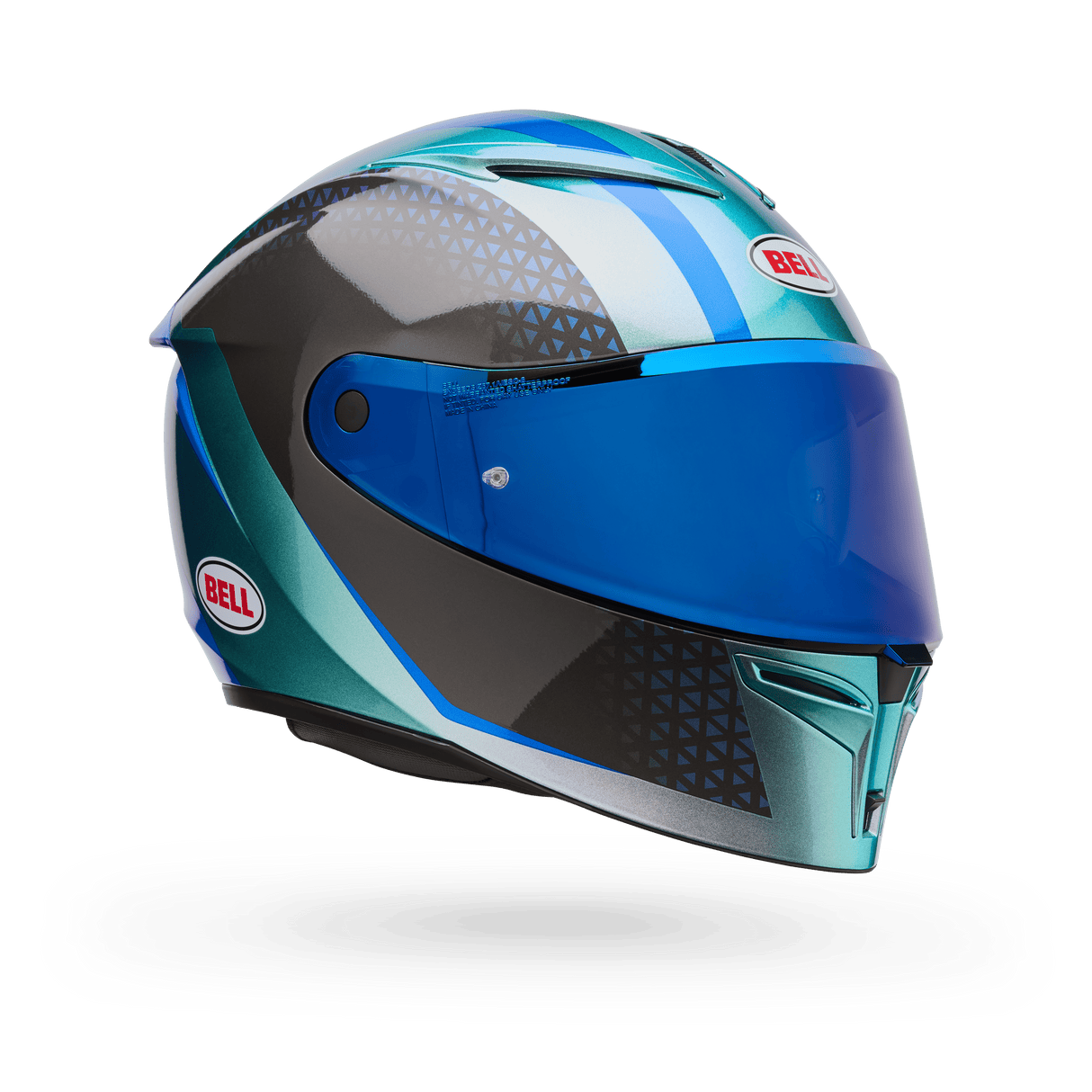 Bell Lithium Mips Plus Blip Silber Integralhelm