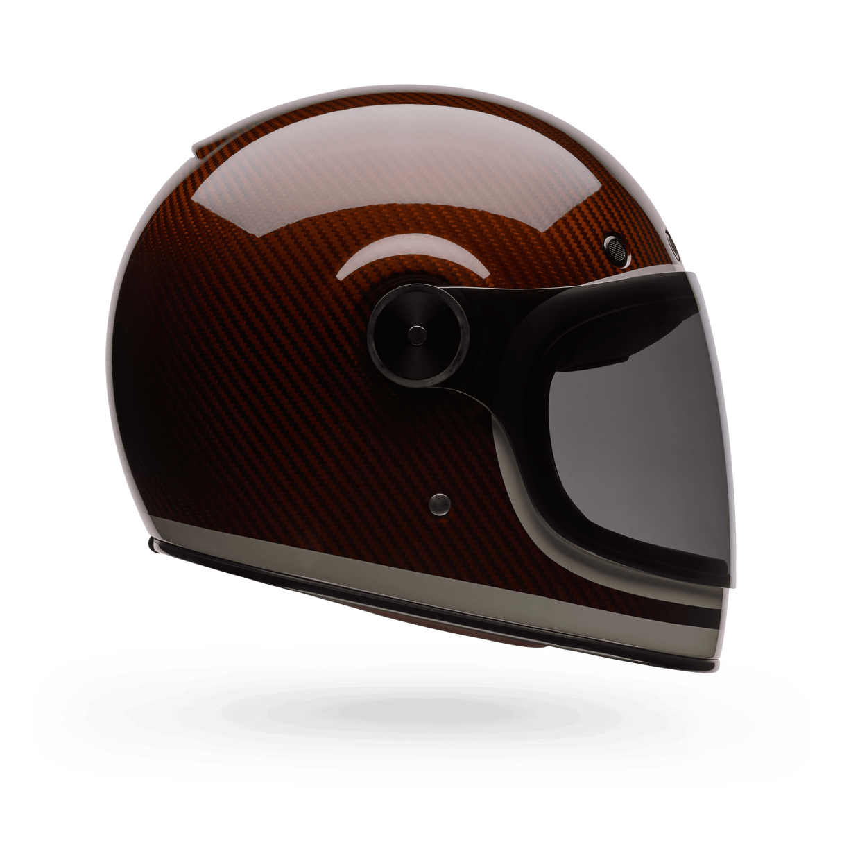 Bell Bullitt Gt Carbon Lane Burnt Orange Integralhelm