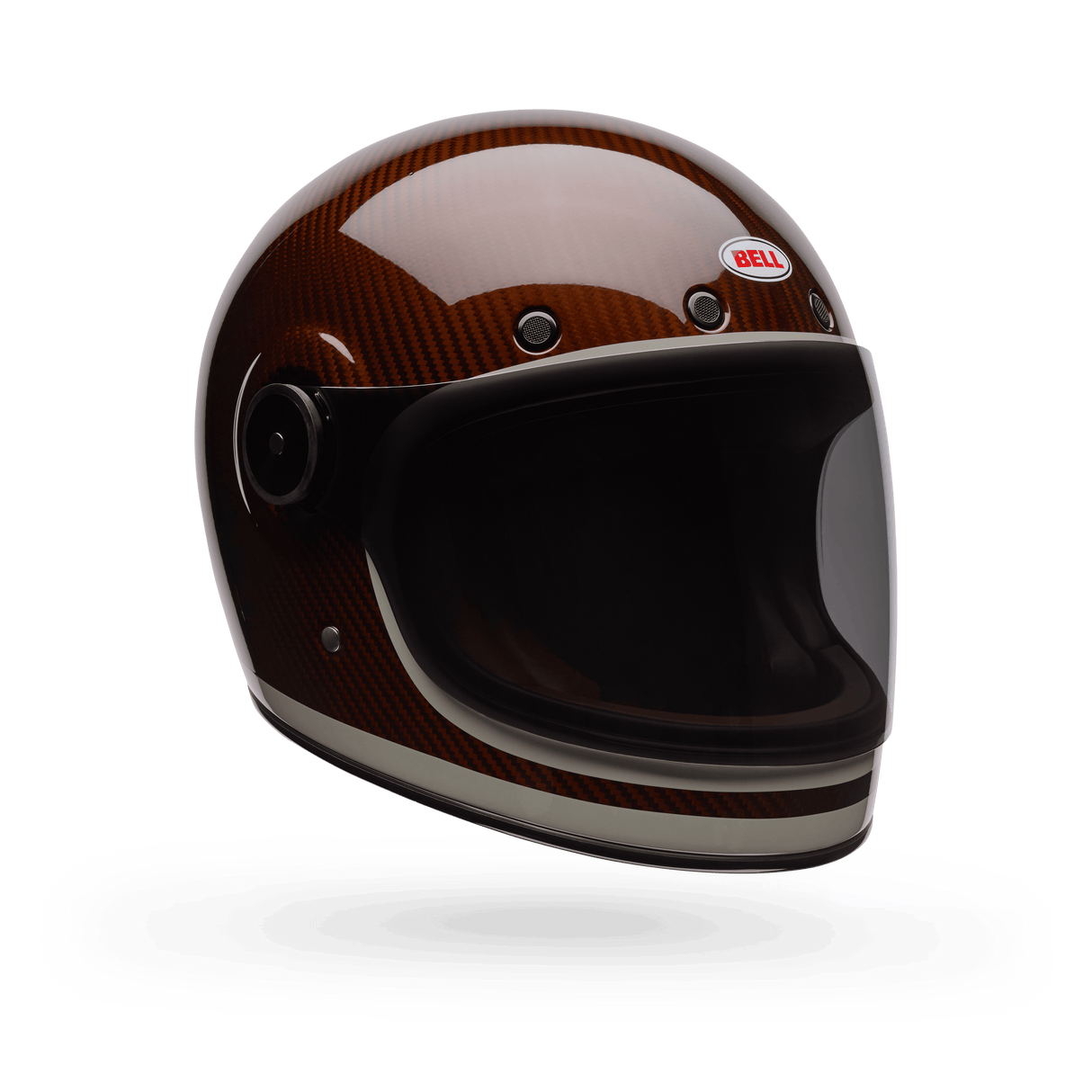 Bell Bullitt Gt Carbon Lane Burnt Orange Integralhelm