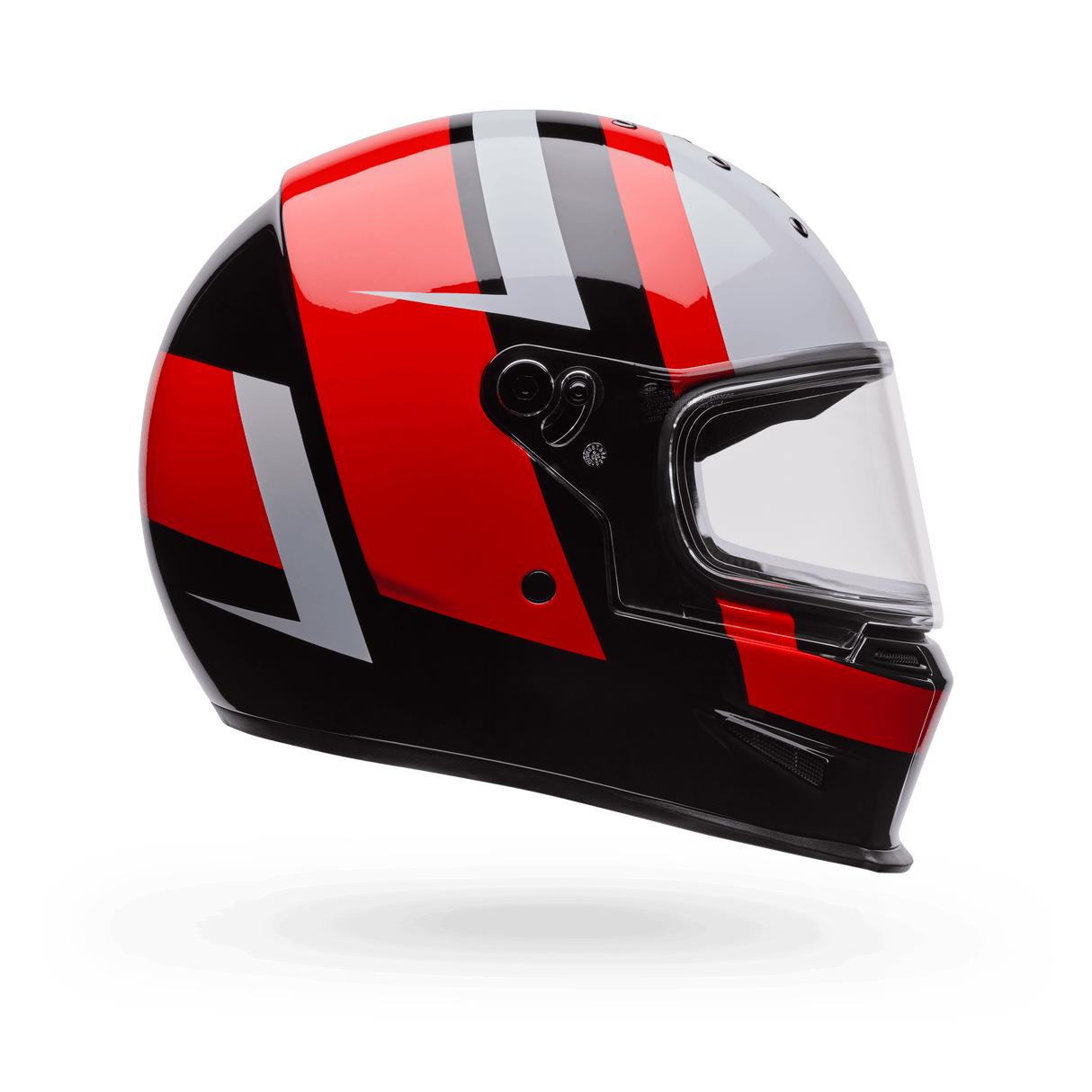 Bell Eliminator Sidetrack Gloss Rot/Schwarz Integralhelm