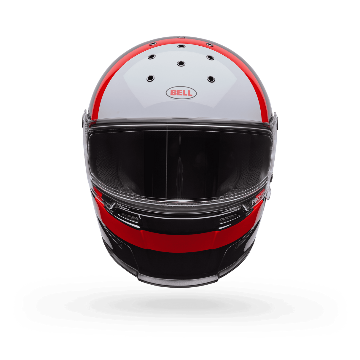 Bell Eliminator Sidetrack Gloss Rot/Schwarz Integralhelm