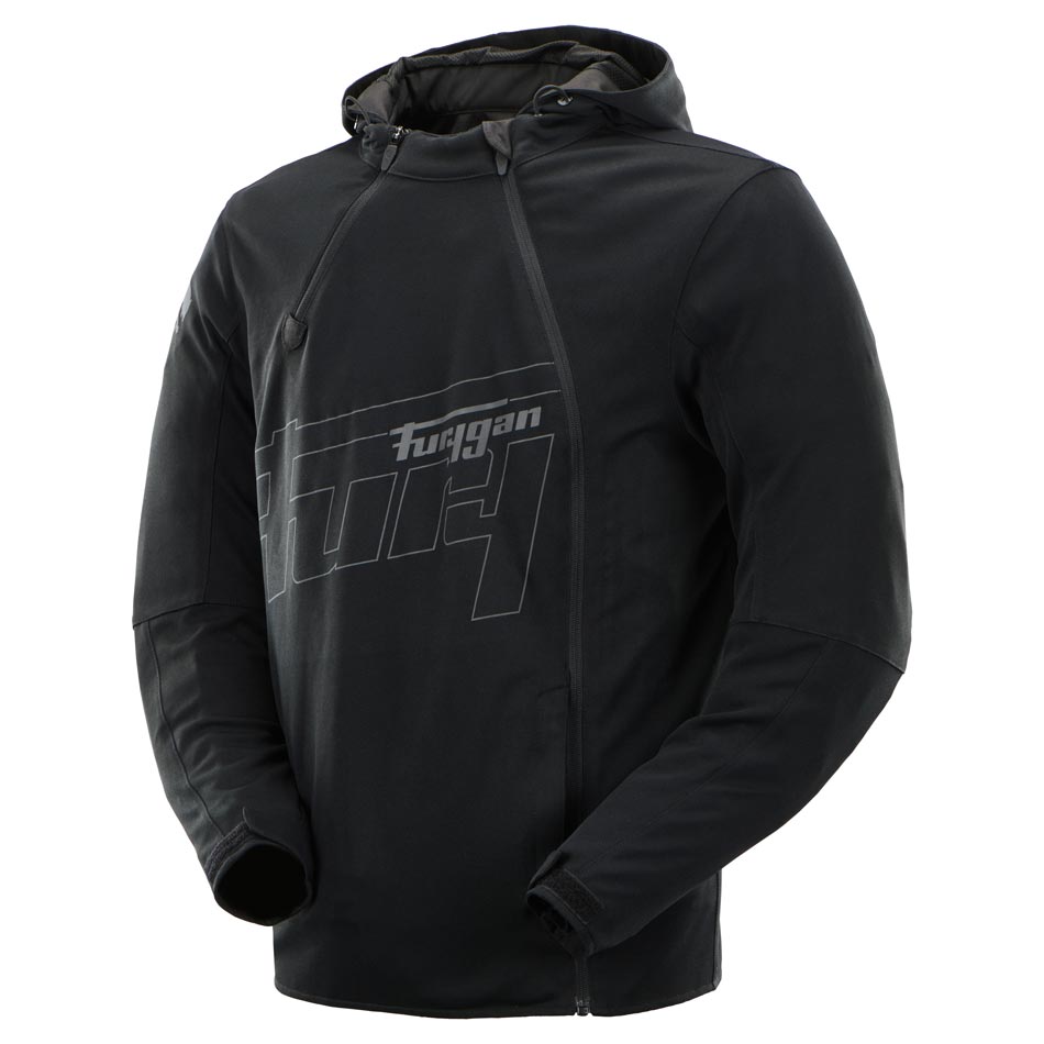 Furygan Jacke Fujin A-Shield Schwarz-Grau