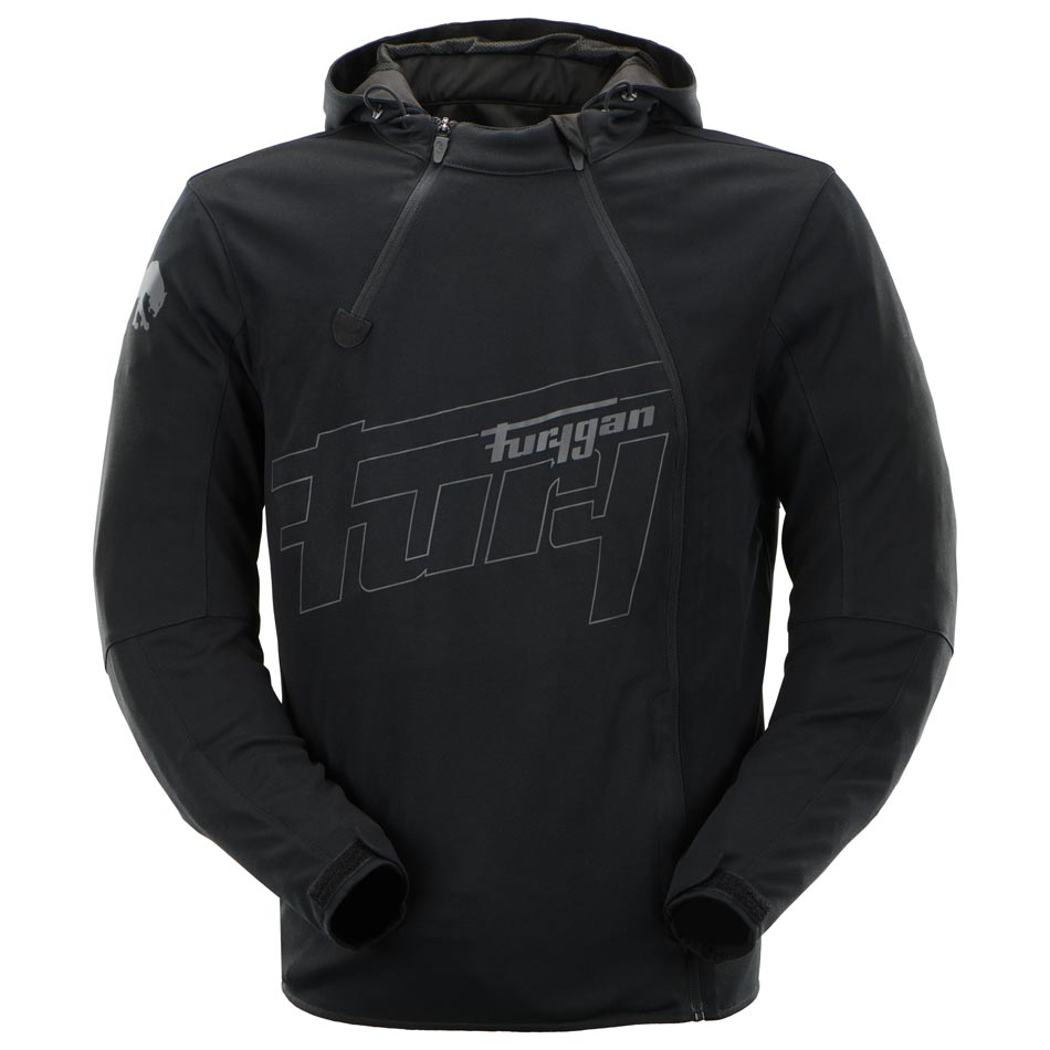 Furygan Jacke Fujin A-Shield Schwarz-Grau