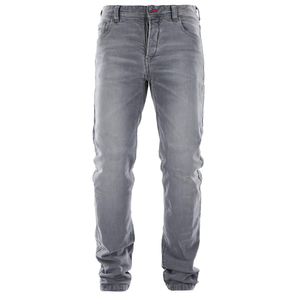 Furygan Jeans D12 X Kevlar Straight Hellgrau