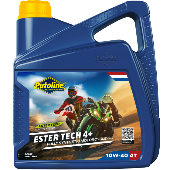 PUTOLINE Ester Tech 4+ 10W-40 4-Takt-Motoröl 4 L Dose