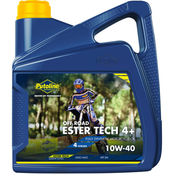 PUTOLINE Ester Tech Off Road 4+ 10W-40 4-Takt-Motoröl 4 L Dose