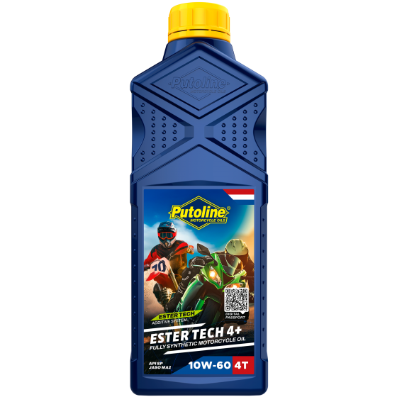 PUTOLINE Ester Tech Off Road 4+ 10W-60 4-Takt-Motoröl 1 L Flasche
