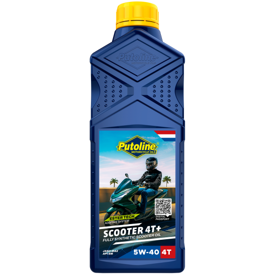 PUTOLINE Ester Tech Scooter 4T+ 5W-40 Scooter-Motoröl 1 L Flasche