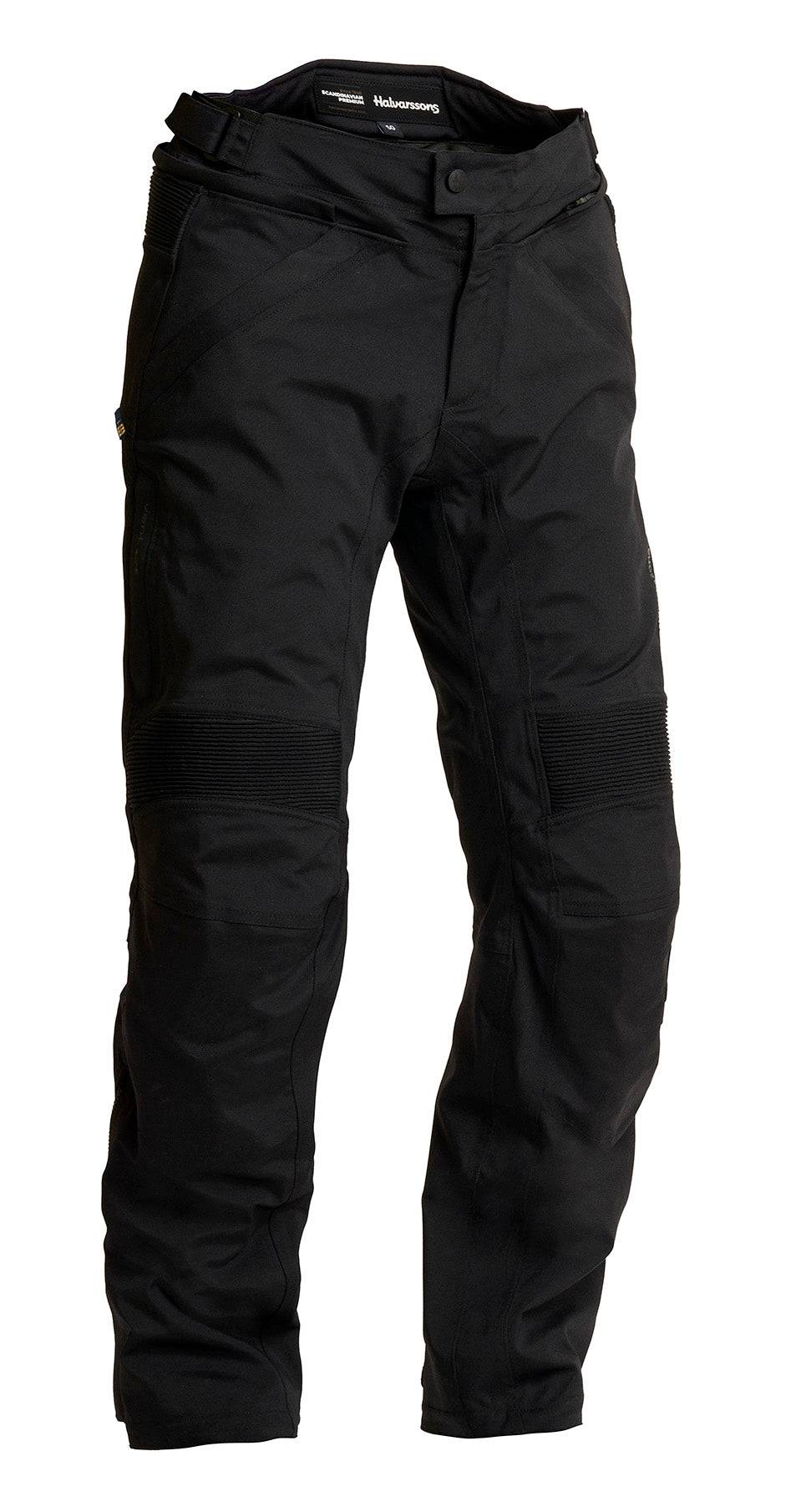 Schwarze Halvarssons Textilhose Laggan für Abenteuer, wetterfestes Hosen-Adventure mit strapazierfähigem Stoff und funktionalem Design
