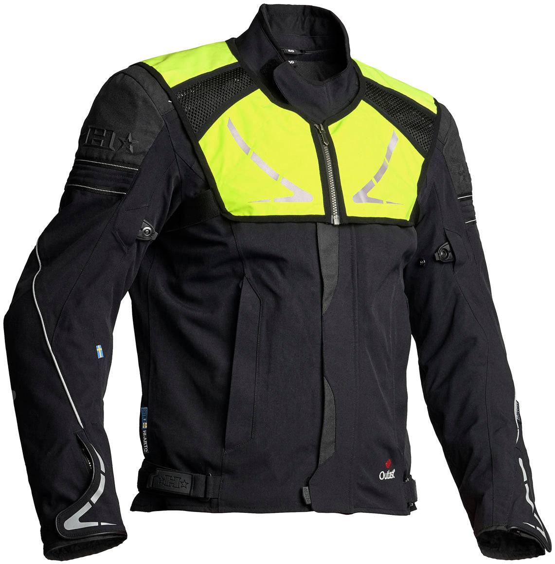 Halvarssons Motorradjacke Walkyr Schwarz