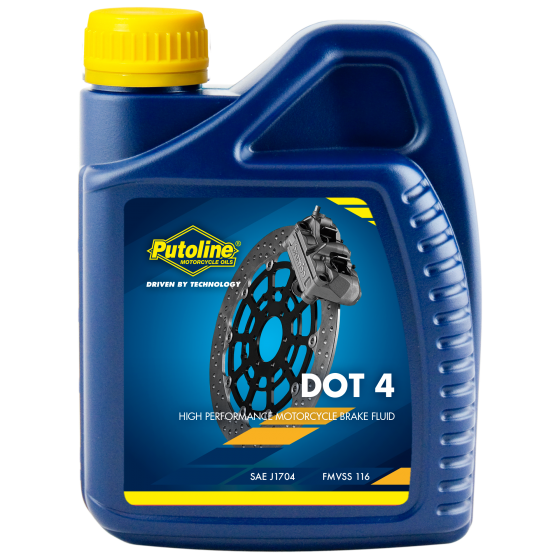 PUTOLINE Bremsflüssigkeit DOT 4 500 ml Flasche